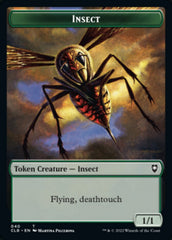 Spider // Insect Double-Sided Token [Commander Legends: Battle for Baldur's Gate Tokens] | L.A. Mood Comics and Games