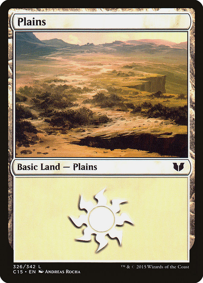 Plains (326) [Commander 2015] | L.A. Mood Comics and Games