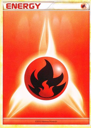 Fire Energy (2010 Unnumbered HGSS Style) [League & Championship Cards] | L.A. Mood Comics and Games