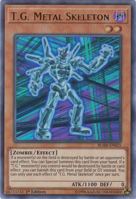 T.G. Metal Skeleton [BLHR-EN025] Ultra Rare | L.A. Mood Comics and Games