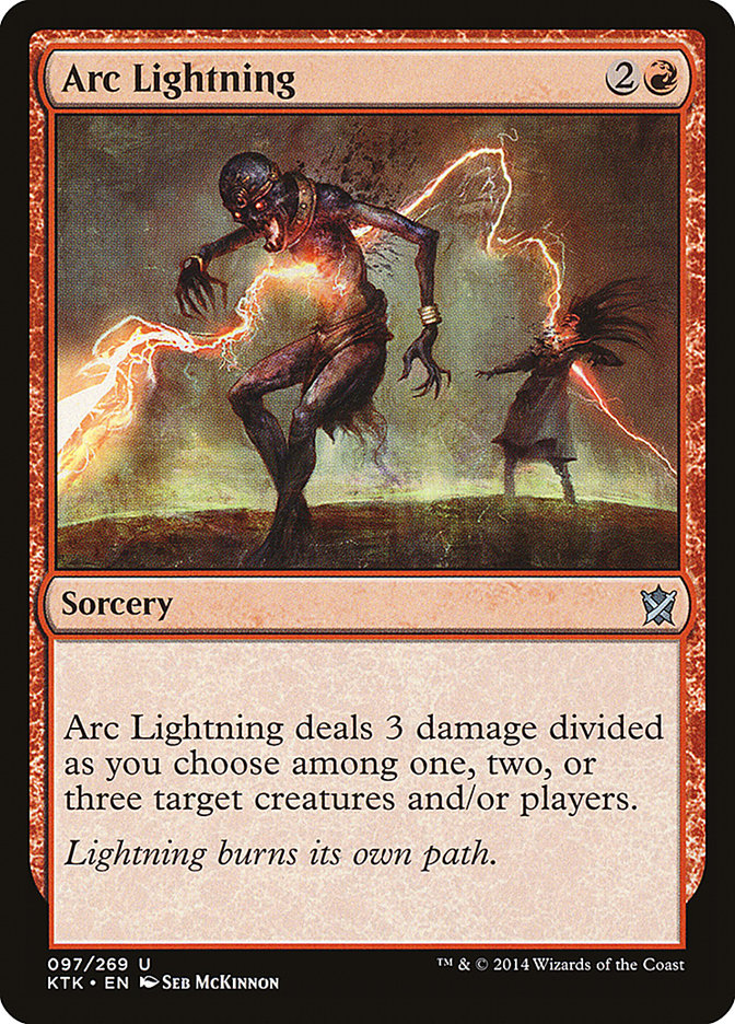 Arc Lightning [Khans of Tarkir] | L.A. Mood Comics and Games