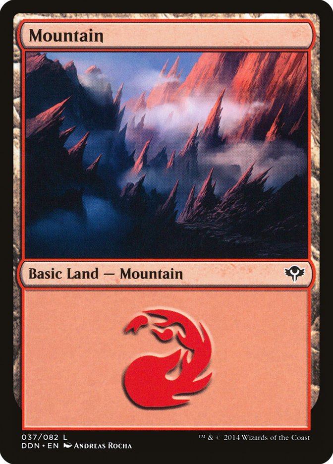 Mountain (37) [Duel Decks: Speed vs. Cunning] | L.A. Mood Comics and Games
