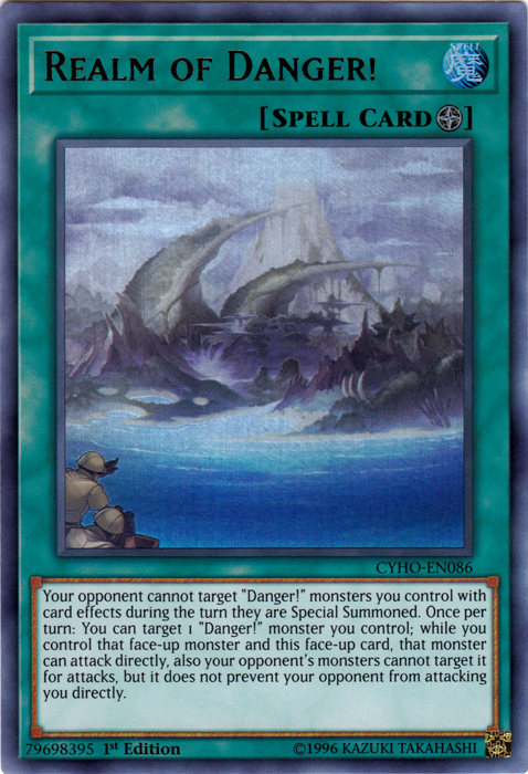 Realm of Danger! [CYHO-EN086] Ultra Rare | L.A. Mood Comics and Games