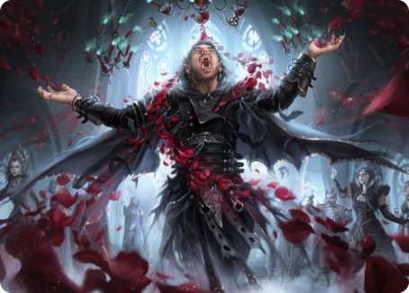 Bloodsoaked Reveler Art Card [Innistrad: Crimson Vow Art Series] | L.A. Mood Comics and Games