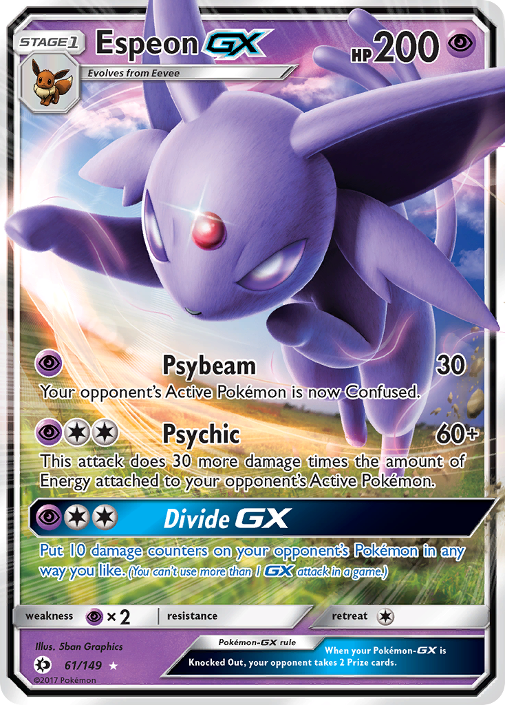 Espeon GX (61/149) [Sun & Moon: Base Set] | L.A. Mood Comics and Games