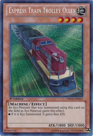 Express Train Trolley Olley [DRLG-EN037] Secret Rare | L.A. Mood Comics and Games