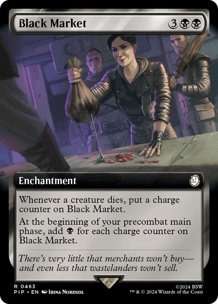 Black Market (Extended Art) [Fallout] | L.A. Mood Comics and Games