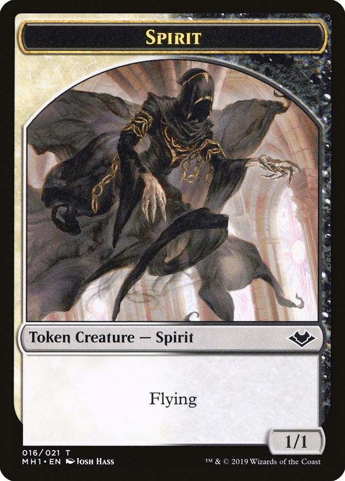 Elemental (009) // Spirit Double-Sided Token [Modern Horizons Tokens] | L.A. Mood Comics and Games
