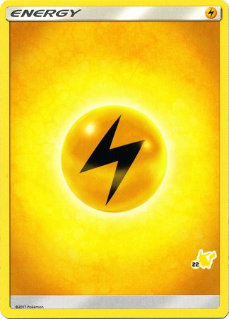 Lightning Energy (Pikachu Stamp #22) [Battle Academy 2020] | L.A. Mood Comics and Games