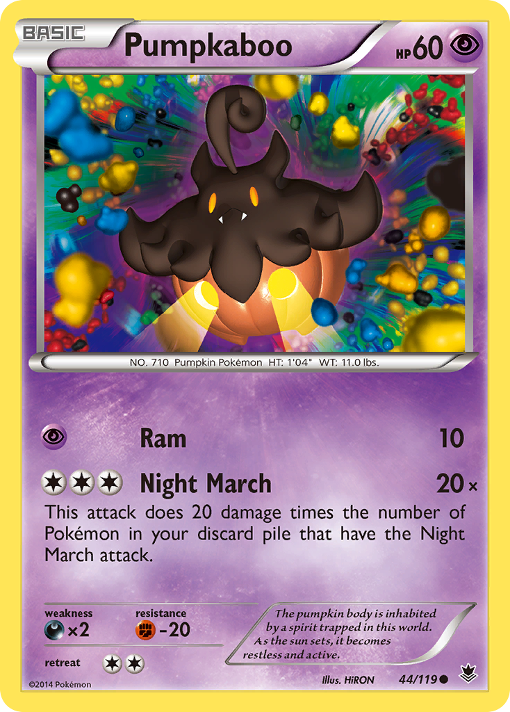 Pumpkaboo (44/119) [XY: Phantom Forces] | L.A. Mood Comics and Games