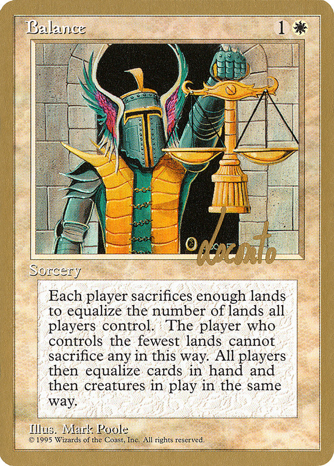 Balance (Michael Loconto) [Pro Tour Collector Set] | L.A. Mood Comics and Games