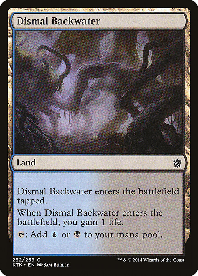 Dismal Backwater [Khans of Tarkir] | L.A. Mood Comics and Games