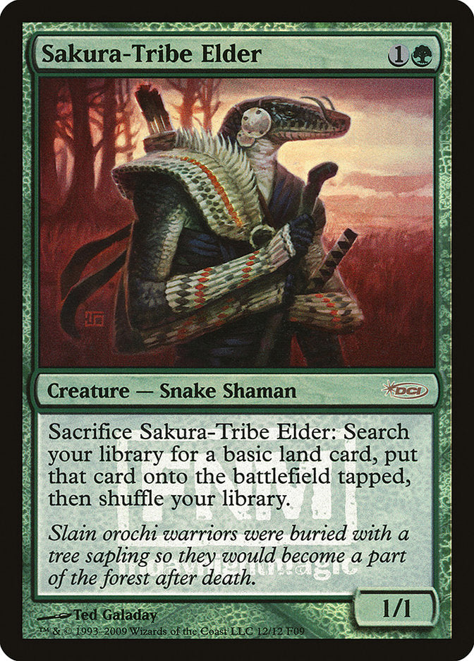 Sakura-Tribe Elder [Friday Night Magic 2009] | L.A. Mood Comics and Games