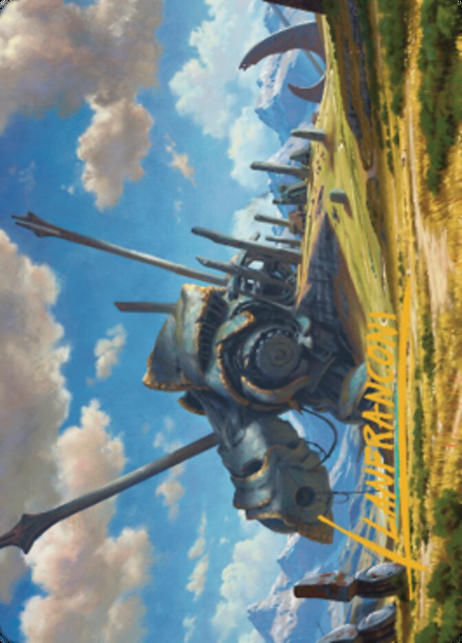 Plains Art Card 1 (Gold-Stamped Signature) [Dominaria United Art Series] | L.A. Mood Comics and Games