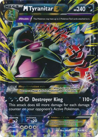 M Tyranitar EX (43/98) (Jumbo Card) [XY: Ancient Origins] | L.A. Mood Comics and Games
