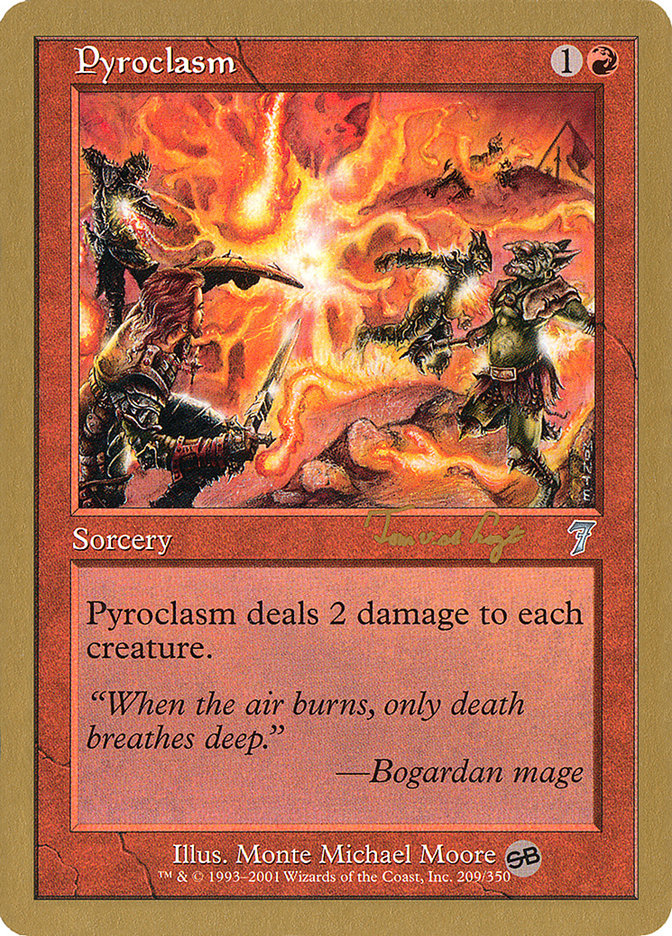 Pyroclasm (Tom van de Logt) (SB) [World Championship Decks 2001] | L.A. Mood Comics and Games