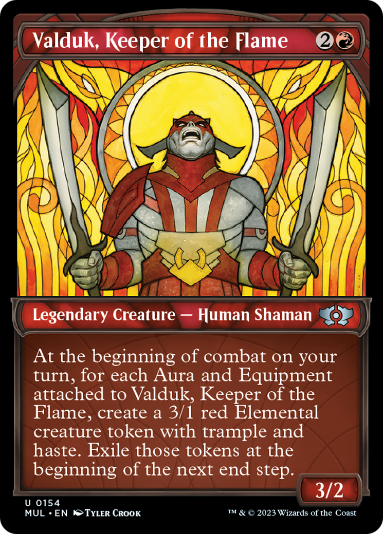 Valduk, Keeper of the Flame (Halo Foil) [Multiverse Legends] | L.A. Mood Comics and Games