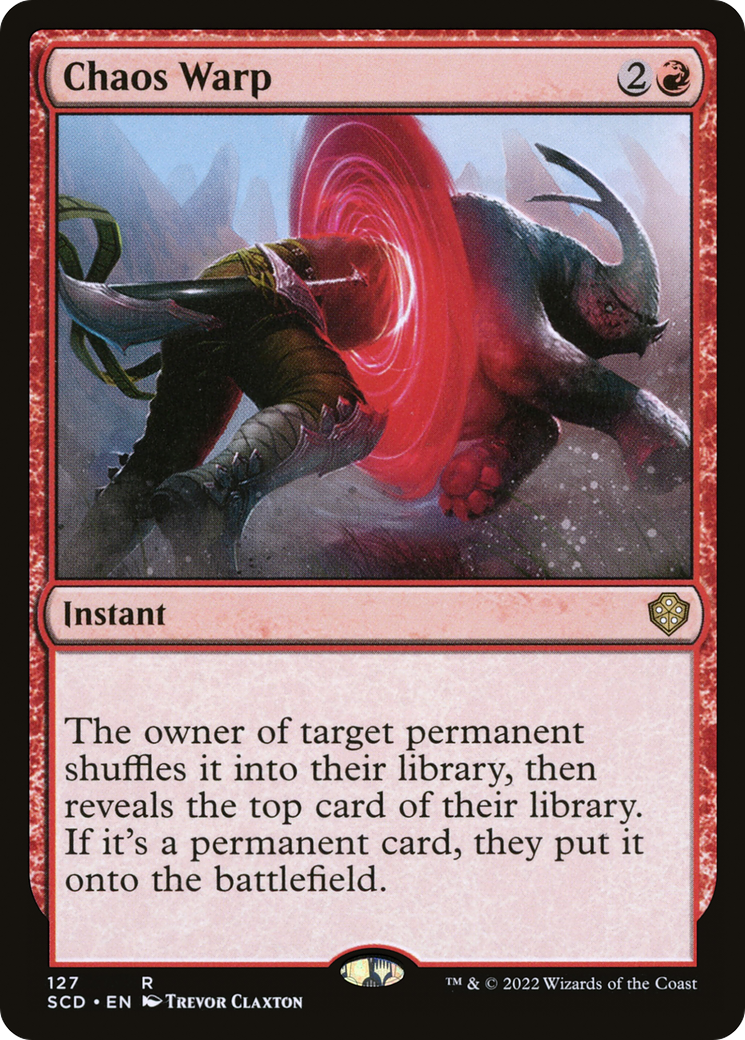 Chaos Warp [Starter Commander Decks] | L.A. Mood Comics and Games