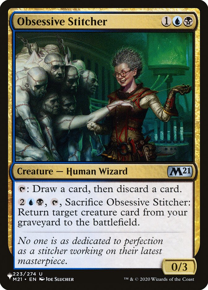 Obsessive Stitcher [The List] | L.A. Mood Comics and Games