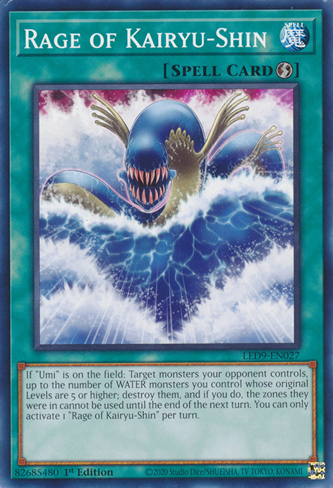 Rage of Kairyu-Shin [LED9-EN027] Common | L.A. Mood Comics and Games