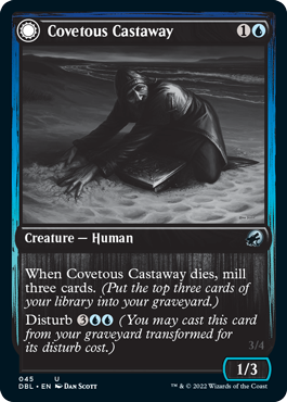 Covetous Castaway // Ghostly Castigator [Innistrad: Double Feature] | L.A. Mood Comics and Games