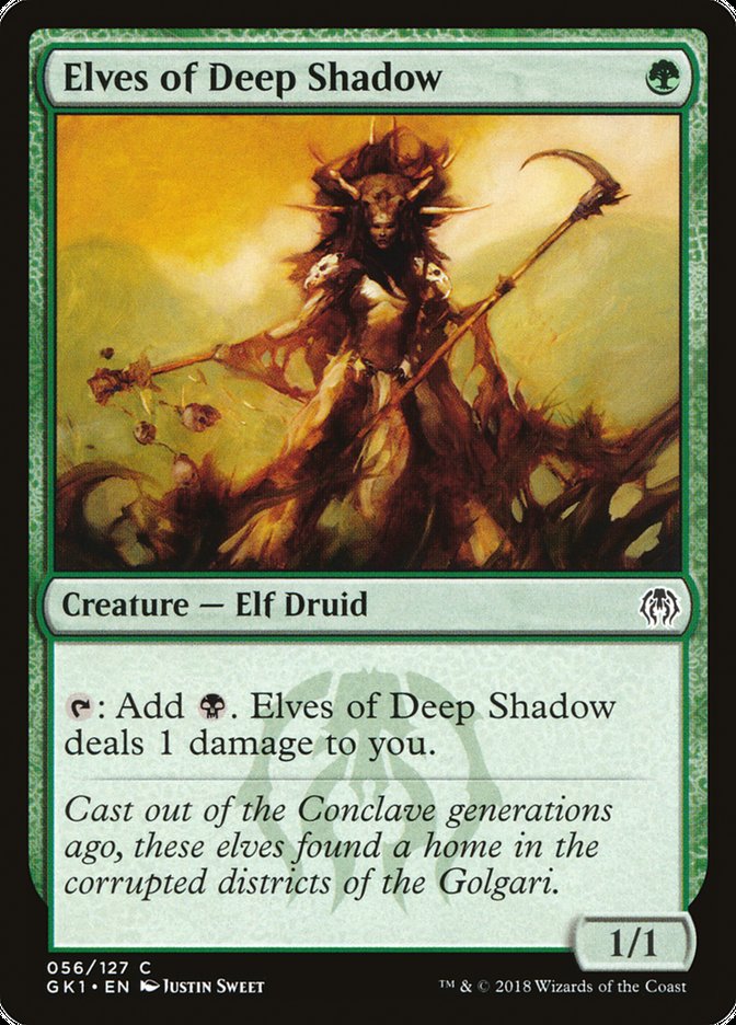 Elves of Deep Shadow [Guilds of Ravnica Guild Kit] | L.A. Mood Comics and Games