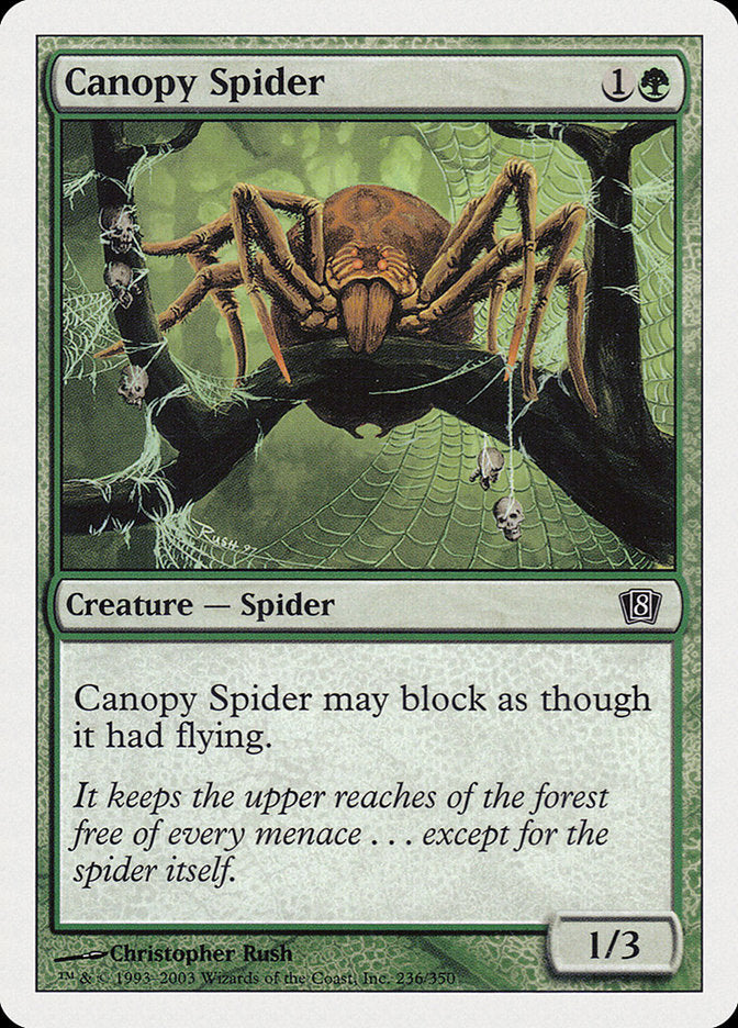 Canopy Spider [Eighth Edition] | L.A. Mood Comics and Games
