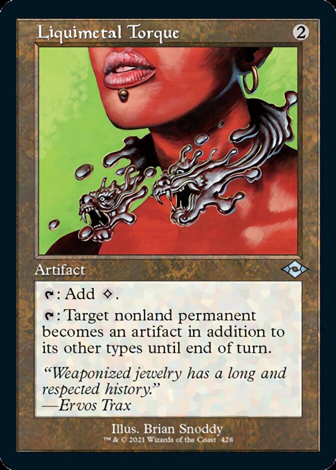 Liquimetal Torque (Retro Foil Etched) [Modern Horizons 2] | L.A. Mood Comics and Games