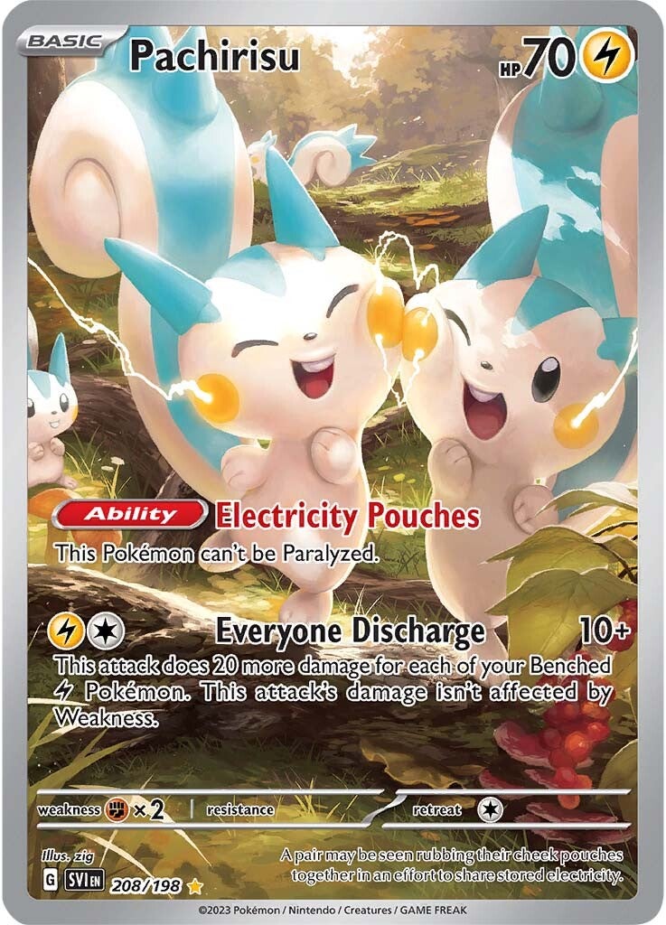 Pachirisu (208/198) [Scarlet & Violet: Base Set] | L.A. Mood Comics and Games