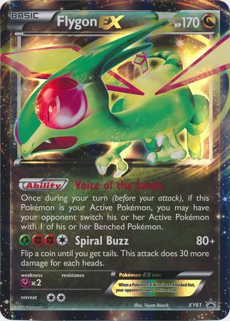 Flygon EX (XY61) (Jumbo Card) [XY: Black Star Promos] | L.A. Mood Comics and Games