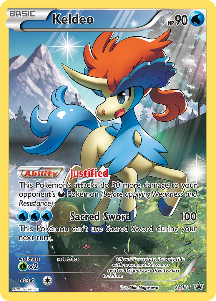 Keldeo (XY118) [XY: Black Star Promos] | L.A. Mood Comics and Games