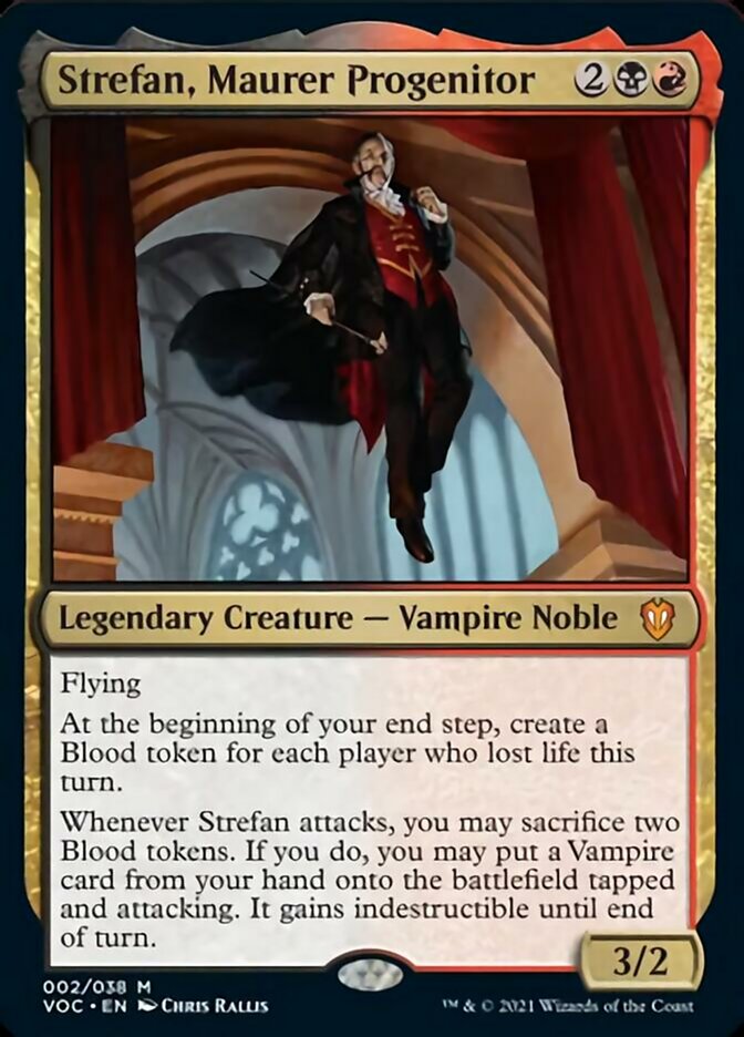 Strefan, Maurer Progenitor [Innistrad: Crimson Vow Commander] | L.A. Mood Comics and Games