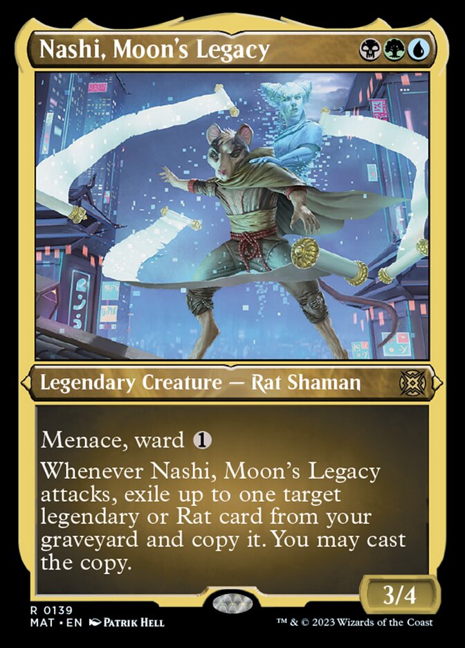 Nashi, Moon's Legacy (Foil Etched) [March of the Machine: The Aftermath] | L.A. Mood Comics and Games