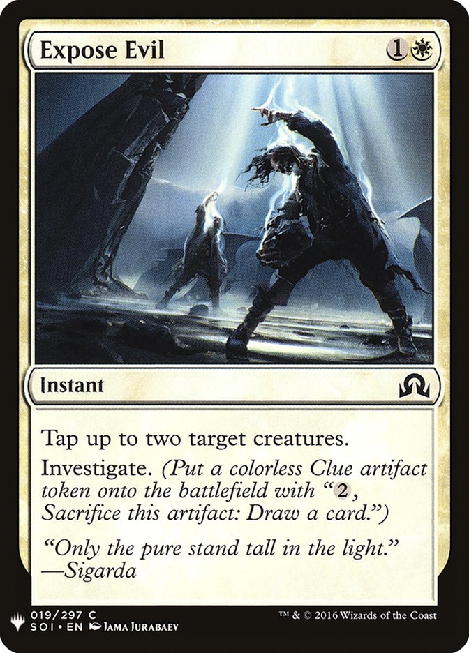 Expose Evil [Mystery Booster] | L.A. Mood Comics and Games