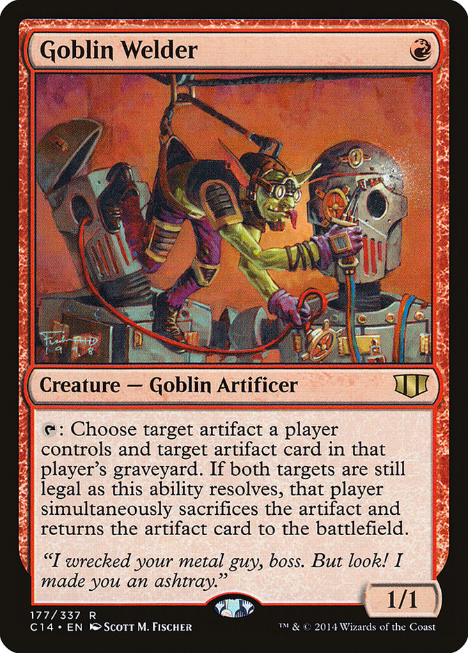 Goblin Welder [Commander 2014] | L.A. Mood Comics and Games