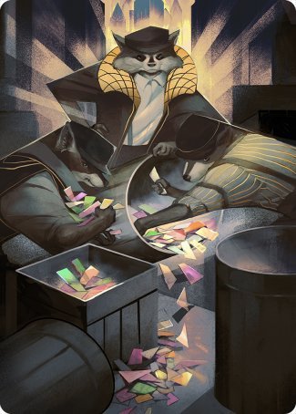Masked Bandits Art Card [Streets of New Capenna Art Series] | L.A. Mood Comics and Games