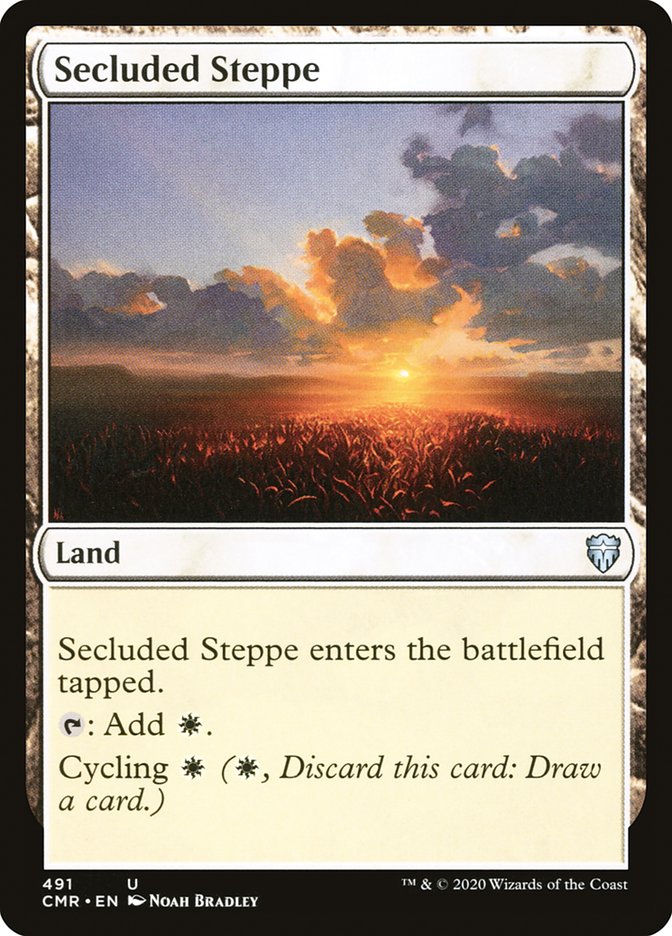 Secluded Steppe [Commander Legends] | L.A. Mood Comics and Games