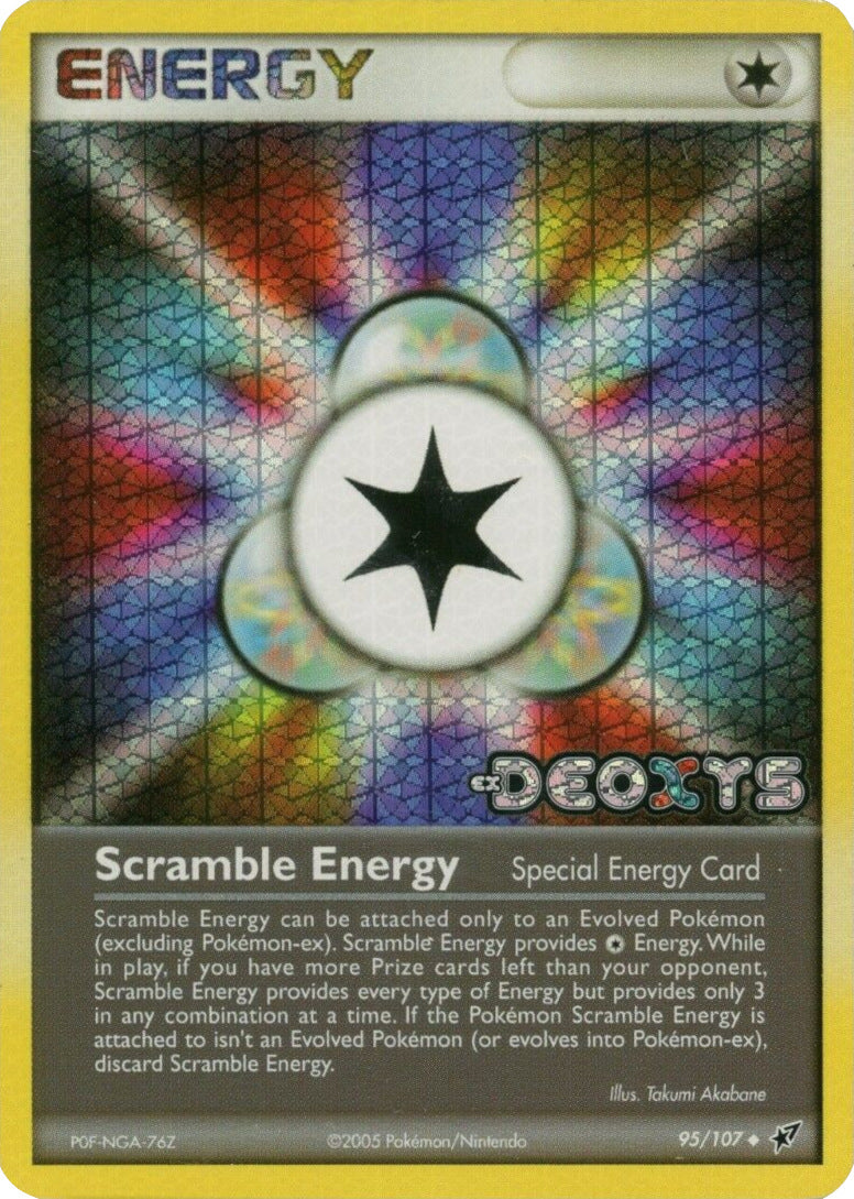 Scramble Energy (95/107) (Stamped) [EX: Deoxys] | L.A. Mood Comics and Games