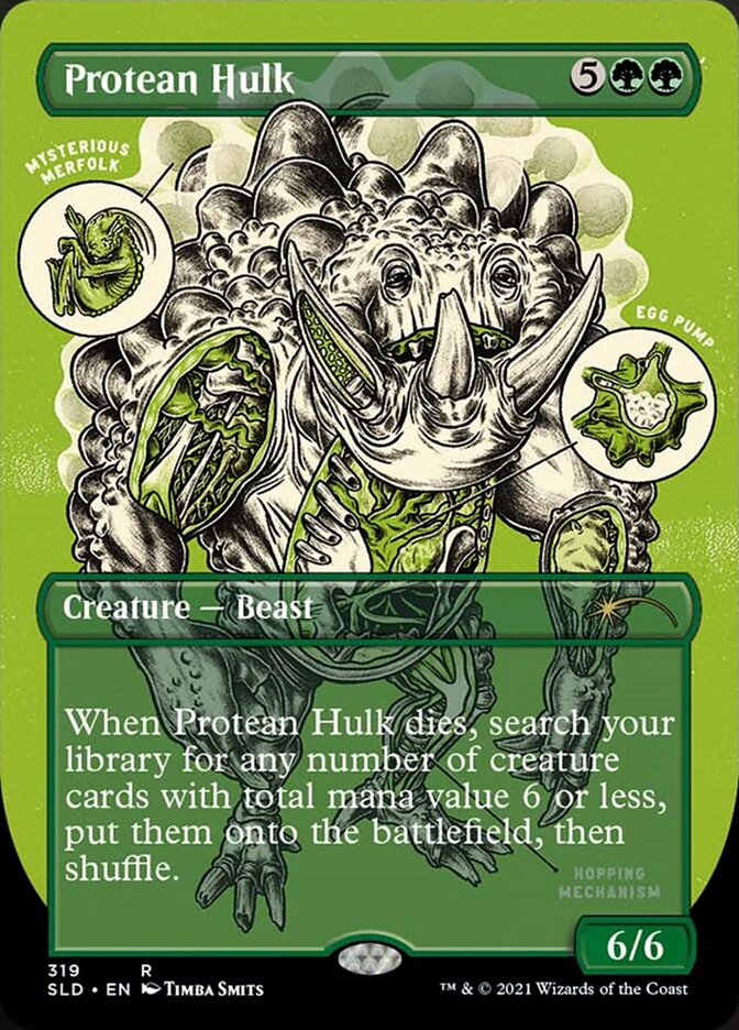 Protean Hulk (Borderless) [Secret Lair Drop Series] | L.A. Mood Comics and Games