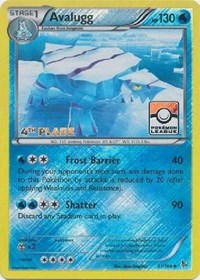 Avalugg (31/106) (League Promo 4th Place) [XY: Flashfire] | L.A. Mood Comics and Games