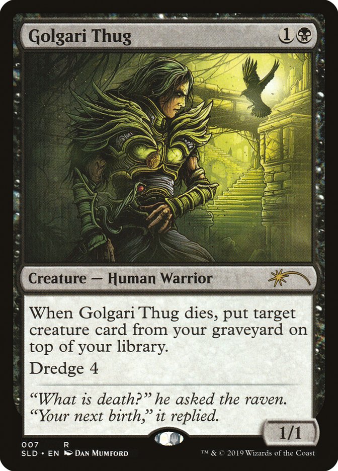 Golgari Thug [Secret Lair Drop Series] | L.A. Mood Comics and Games
