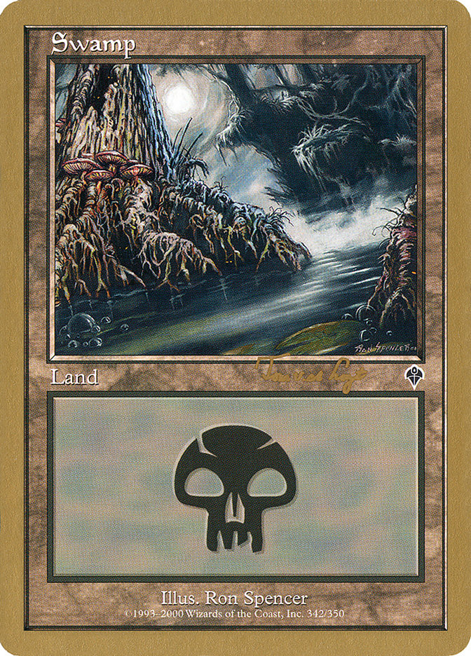 Swamp (tvdl342) (Tom van de Logt) [World Championship Decks 2001] | L.A. Mood Comics and Games