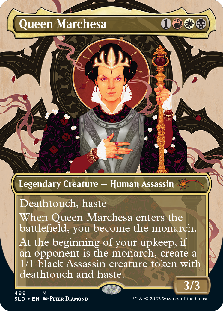 Queen Marchesa (Borderless) [Secret Lair Drop Series] | L.A. Mood Comics and Games