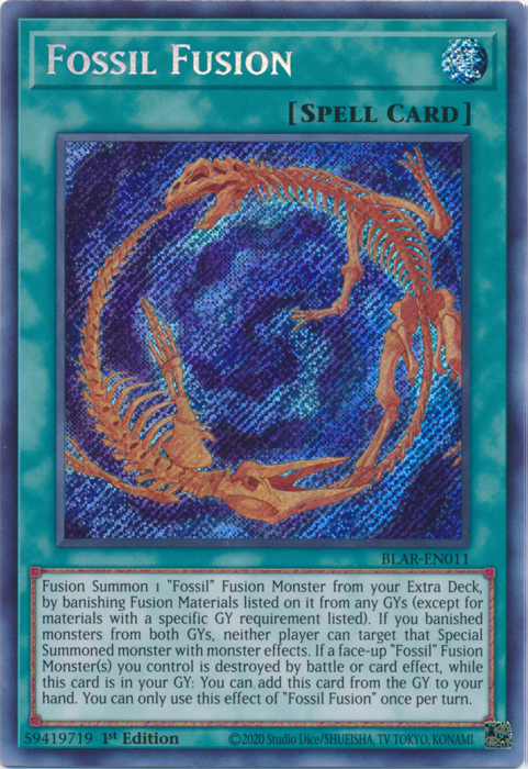 Fossil Fusion [BLAR-EN011] Secret Rare | L.A. Mood Comics and Games