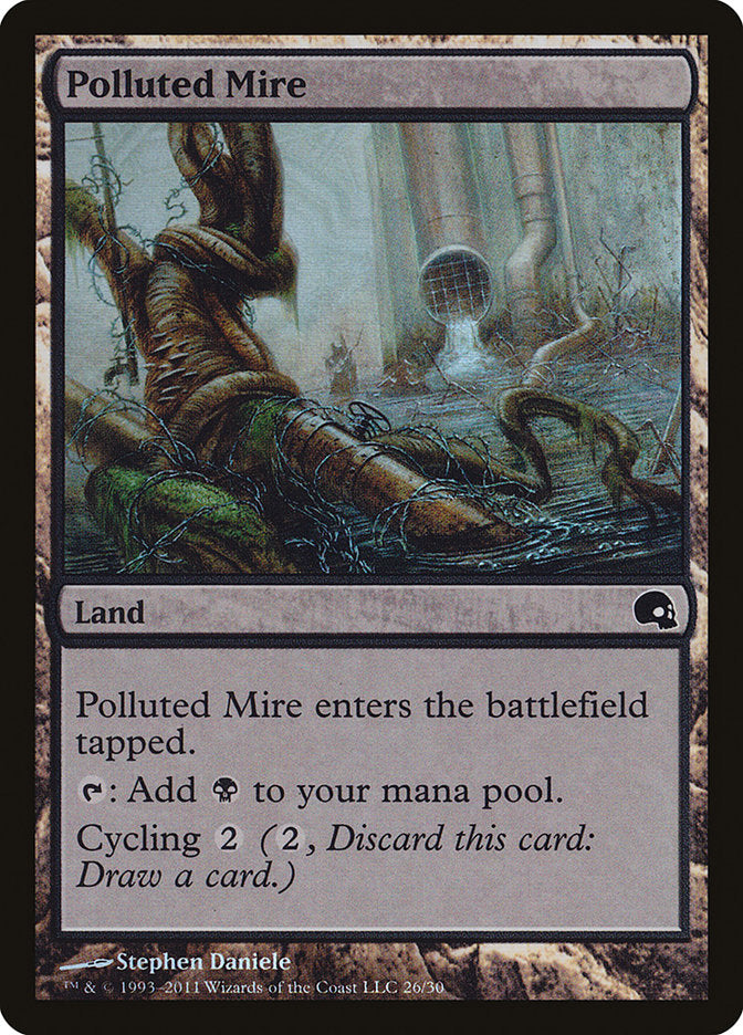 Polluted Mire [Premium Deck Series: Graveborn] | L.A. Mood Comics and Games