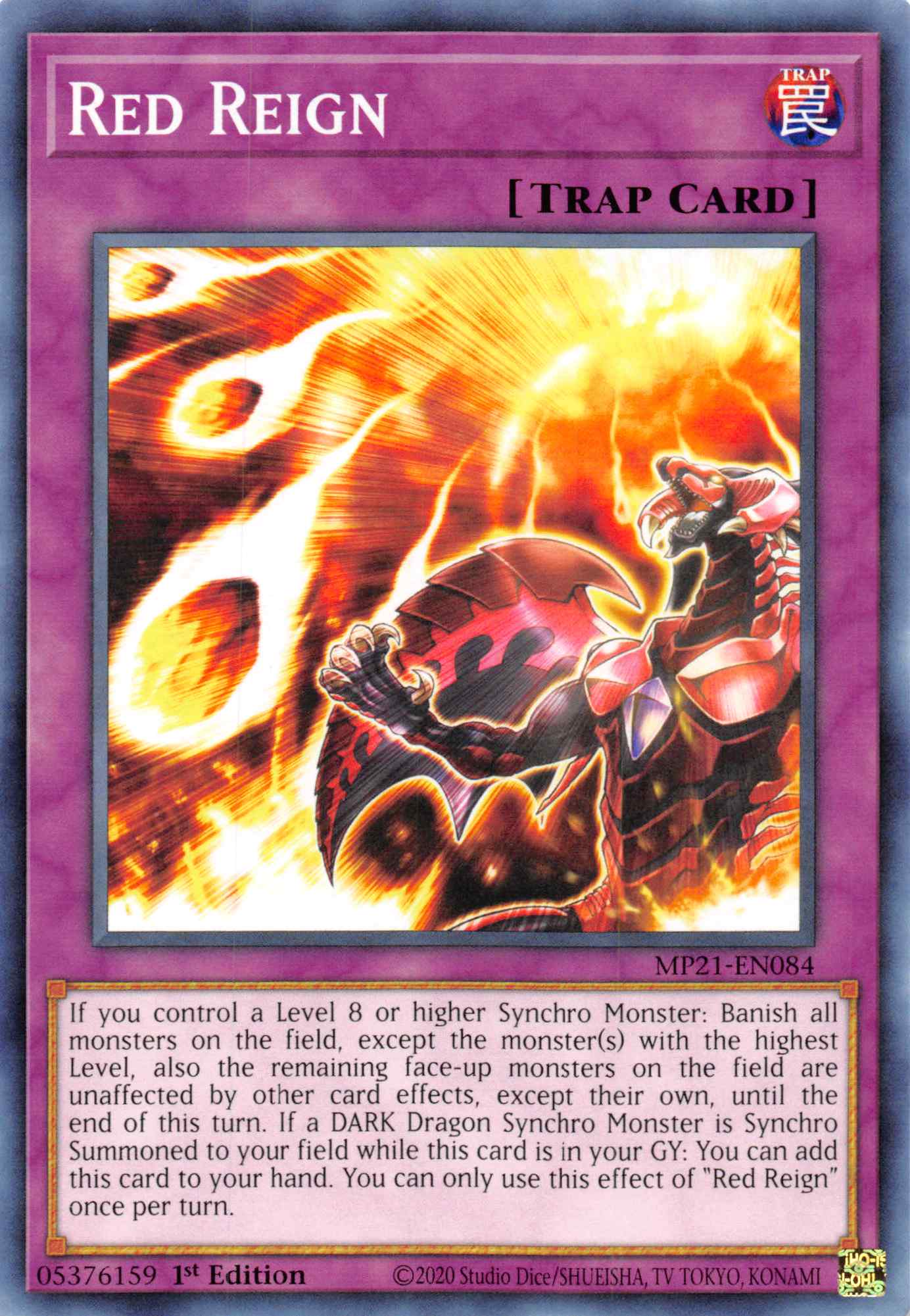 Red Reign [MP21-EN084] Common | L.A. Mood Comics and Games