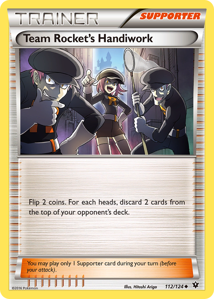 Team Rocket's Handiwork (112/124) [XY: Fates Collide] | L.A. Mood Comics and Games