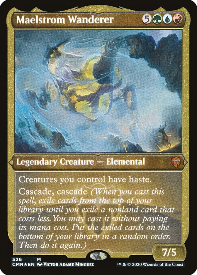 Maelstrom Wanderer (Etched) [Commander Legends] | L.A. Mood Comics and Games