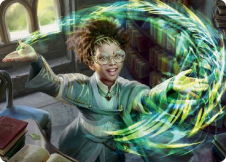 Eureka Moment Art Card [Strixhaven: School of Mages Art Series] | L.A. Mood Comics and Games