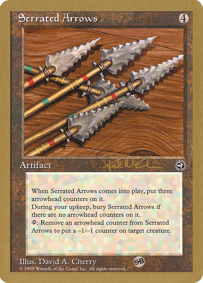 Serrated Arrows (Paul McCabe) (SB) [World Championship Decks 1997] | L.A. Mood Comics and Games